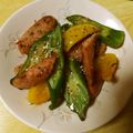 せつみか's cooksnap of when they made 塩レモンで☆オクラとソーセージのソテー.
