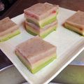shietti's cooksnap of when they made 材料は小麦粉と砂糖だけ⁈ひな祭り用菱餅♡.