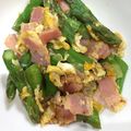 直助ママ's cooksnap of when they made アスパラベーコン炒め.