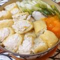 ふなここ's cooksnap of when they made お鍋に♢簡単！油揚げの肉詰め　.