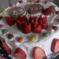 まくつぅ's cooksnap of when they made 簡単☆雛祭りケーキ.