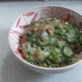 きらり流れ星's cooksnap of when they made お酒のおつまみに＊イカのオクラ納豆和え＊.