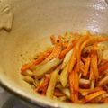 yukanosuke's cooksnap of when they made 蓮根ゴマきんぴら.