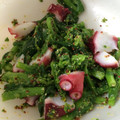 大阪のあゆみちゃん's cooksnap of when they made タコと菜の花の粒マスタード和え.