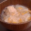 ともこｐ's cooksnap of when they made 手を汚さずに★生姜入り鶏団子のスープ.