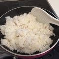 ゆずたんち☆'s cooksnap of when they made フライパンで時短！つやつやご飯の炊き方☆.