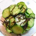 annnnn's cooksnap of when they made 塩こぶときゅうり✿.