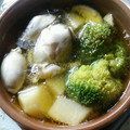 ﾌﾗﾝｸﾐｭｰﾗ's cooksnap of when they made 牡蠣のアヒージョ 土鍋で簡単！　.