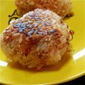 空遥☆ましゃlove's cooksnap of when they made 簡単！激ウマ☆我が家の焼きおにぎり.