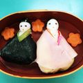 お弁当づくり玉林土's cooksnap of when they made ひな祭りケーキちらし寿司お雛様お内裏様.