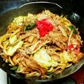 ヤミーヤムヤム's cooksnap of when they made 春キャベツたっぷり♪ソース焼きうどん♪.