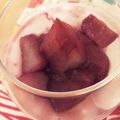 satoreee's cooksnap of when they made 梨の赤ワインムース.
