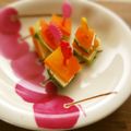 ママんま's cooksnap of when they made お雛様のキャラ弁に 菱餅ピックサラダ.