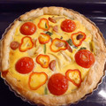 山わろ's cooksnap of when they made とっても簡単！冷凍パイシートでキッシュ.