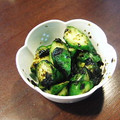 Ｐ子ママ's cooksnap of when they made きゅうりの海苔の佃煮和え☆.