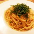 satoreee's cooksnap of when they made 冷製タラコのパスタ.