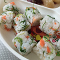 とみィ's cooksnap of when they made おかひじきと鮭のおにぎり♡.