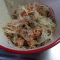 Rmamaちゃん's cooksnap of when they made ☆サーモンマリネ 簡単☆.