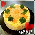 ぁゅち's cooksnap of when they made 簡単♡ケーキ寿司.