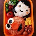 みよぴーこ's cooksnap of when they made 簡単！エルモのキャラ弁♡.