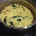 クックRMER6J☆'s cooksnap of when they made 朝食に 簡単 ほうれん草 卵の お味噌汁.