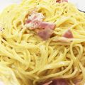 okm005's cooksnap of when they made ☆簡単豆乳カルボナーラ☆.