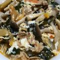 おしか＠'s cooksnap of when they made 寒い日には…豚キムチにゅうめん♪.
