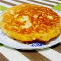アマイモン＊'s cooksnap of when they made パンの耳でもちもち・りんごのホットケーキ.