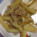 ママは給食当番's cooksnap of when they made 【副菜】のり塩風味♪エノキポテトマヨ炒め.
