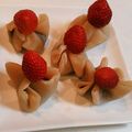 KENさんママ's cooksnap of when they made もっちもち。春色いちごクレープ.