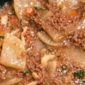 ☆★ぽこ★☆'s cooksnap of when they made 大根と合挽き肉の甘煮.