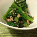 クックC18DJ9☆'s cooksnap of when they made 春菊とツナの醤油麹和え.