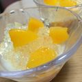 メイプルリボン's cooksnap of when they made ＊ぷるるんキラキラ☆桃のカルピスゼリー＊.