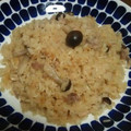みこたーたん's cooksnap of when they made きのこと豚肉の炊き込み和風ピラフ♪.