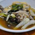 やじやじさん's cooksnap of when they made 油揚げしめじと小松菜の煮物.