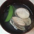 サーフブレイド's cooksnap of when they made はまぐりの潮汁.