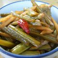 ジョンリークッカー's cooksnap of when they made 葉ごぼう☆煮込み.