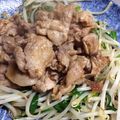 レンレカ's cooksnap of when they made 簡単！☆もやしとニラの豚こま炒め☆.