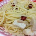 じゃがびぉ's cooksnap of when they made ツナとしめじのペペロンチーノ【簡単☆早】.