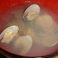 mikiha5's cooksnap of when they made あさりのお吸い物.