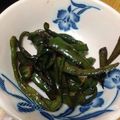 ひなあられ。's cooksnap of when they made 簡単ピーマン炒め☆お弁当.