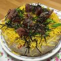 mario大好き's cooksnap of when they made 簡単！ちらし寿司ケーキ.