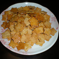 ちばと's cooksnap of when they made きなことおからの焼きかりんとう♪.