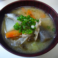 まほじょ's cooksnap of when they made 焦がしネギが香る♪　☆香ばし豚汁☆.