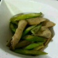 しゅん5296's cooksnap of when they made ＊アスパラとエリンギのバター炒め＊.