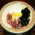 莉彩パパ's cooksnap of when they made うどとわかめの辛子マヨ味噌和え.