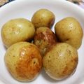 misheng841's cooksnap of when they made 新じゃが☆蒸し焼き.