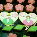 葵海愛's cooksnap of when they made ひな祭りお雛様型抜きクッキー.