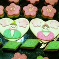 葵海愛's cooksnap of when they made カラフルクッキー☆ひな祭り.