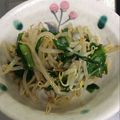 クックQ2QMQY☆'s cooksnap of when they made うまい！もやしとニラのコチュジャンナムル.